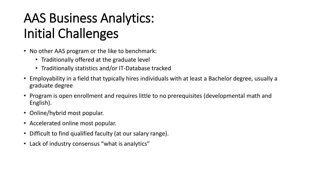 aas business analytics aas business analytics 2