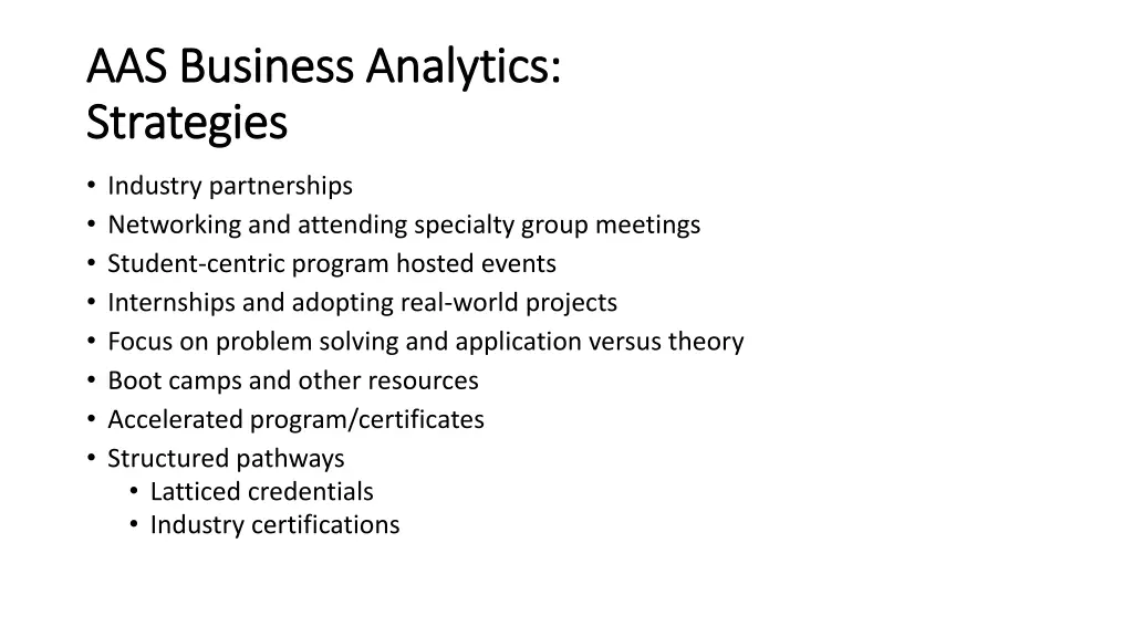 aas business analytics aas business analytics 3