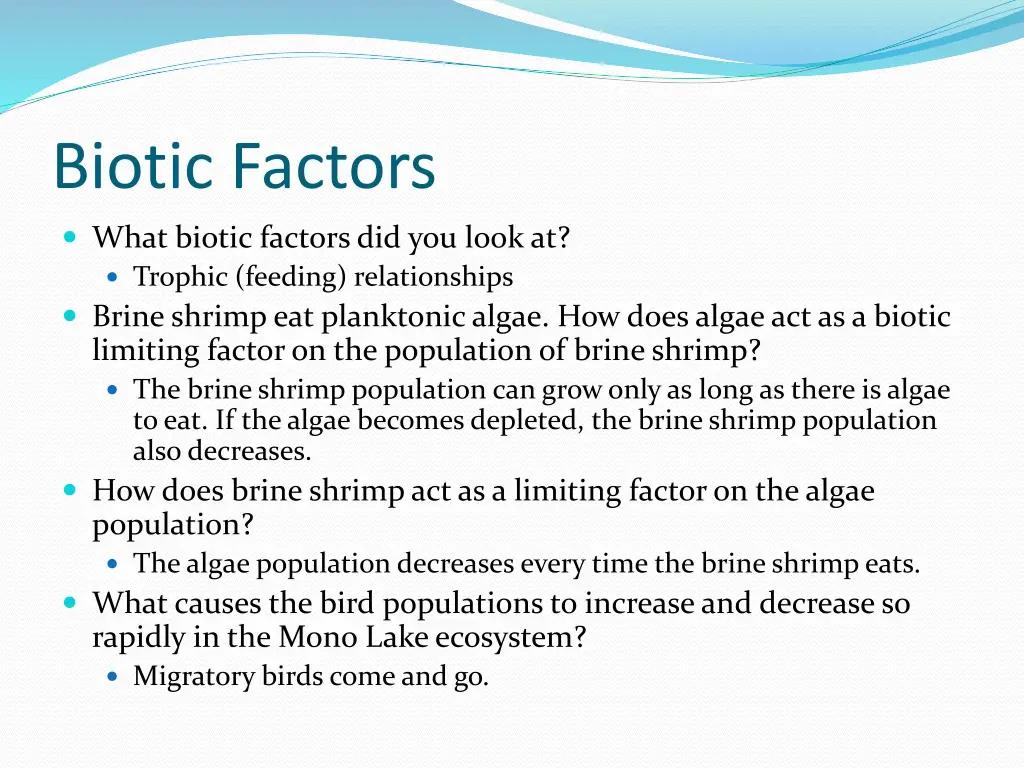 biotic factors 1