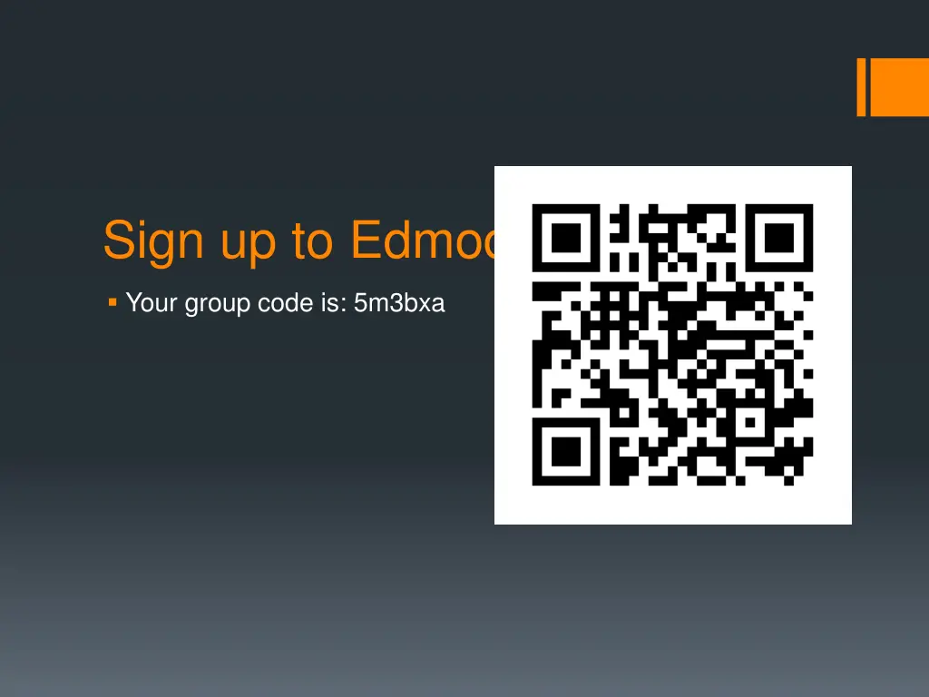 sign up to edmodo