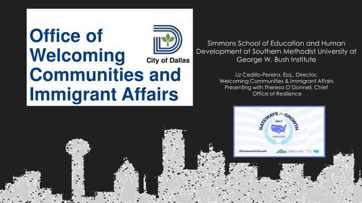 office of welcoming communities and immigrant