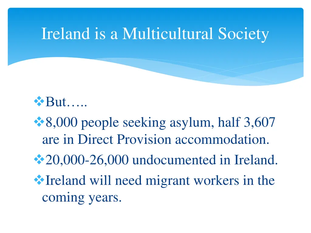 ireland is a multicultural society