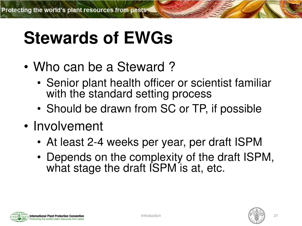 stewards of ewgs