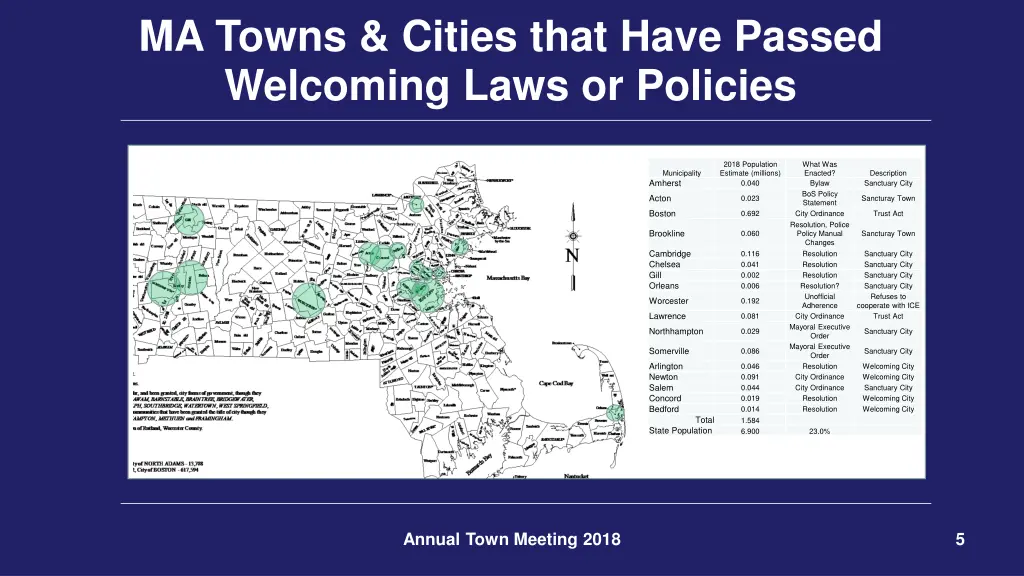 ma towns cities that have passed welcoming laws