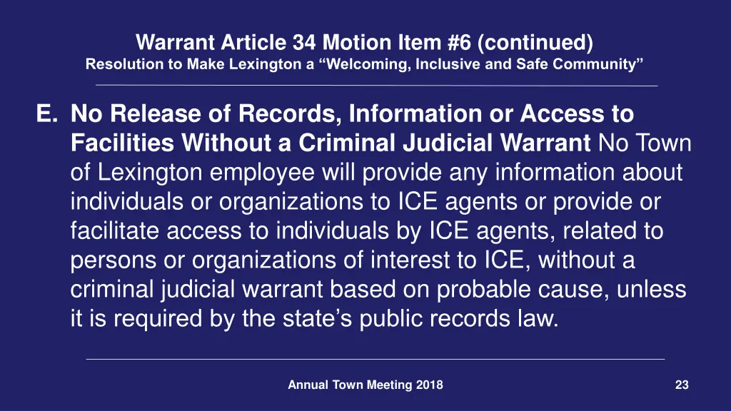 warrant article 34 motion item 6 continued 3