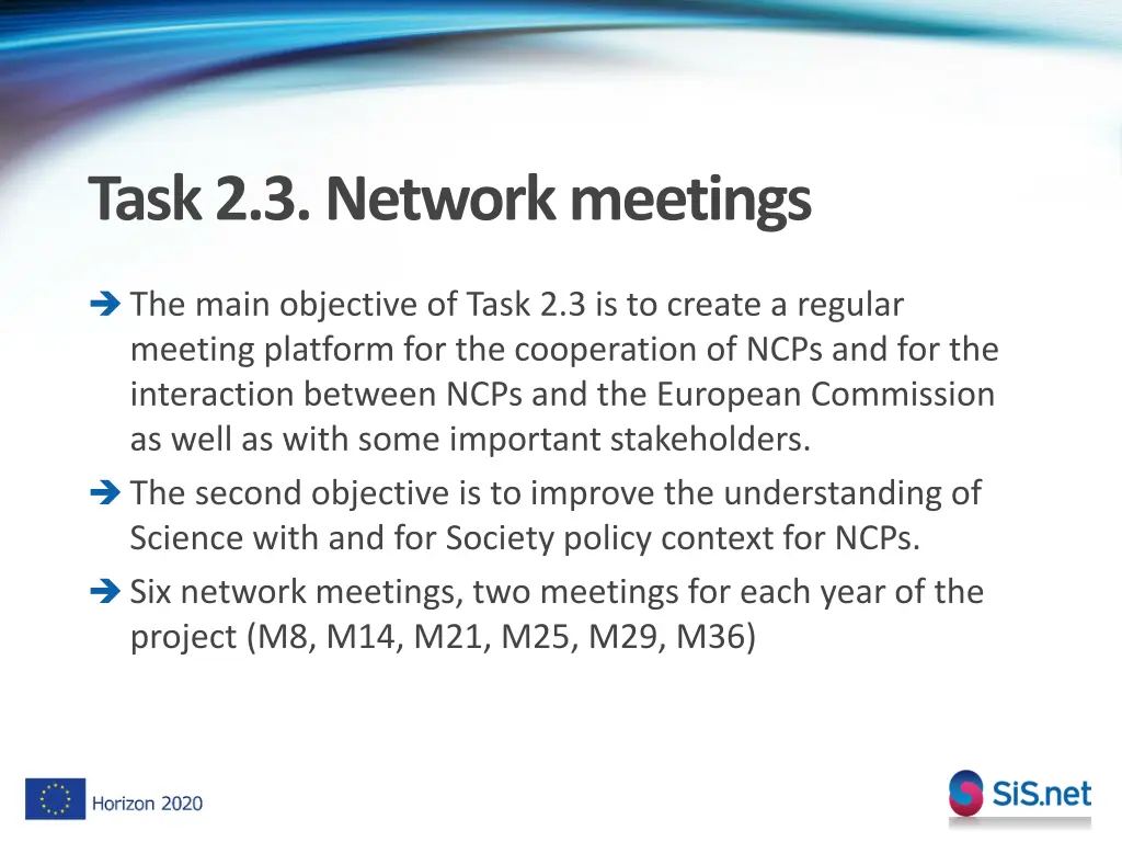 task 2 3 network meetings 1