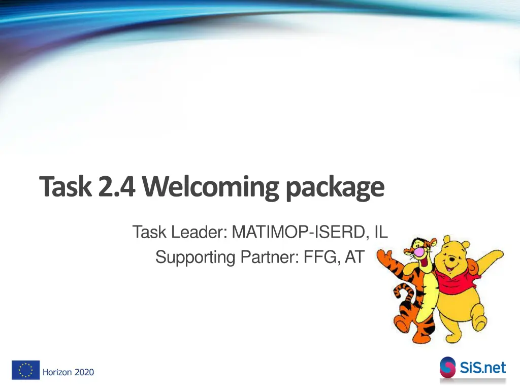 task 2 4 welcoming package