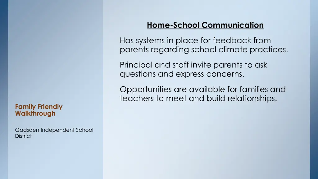 home school communication