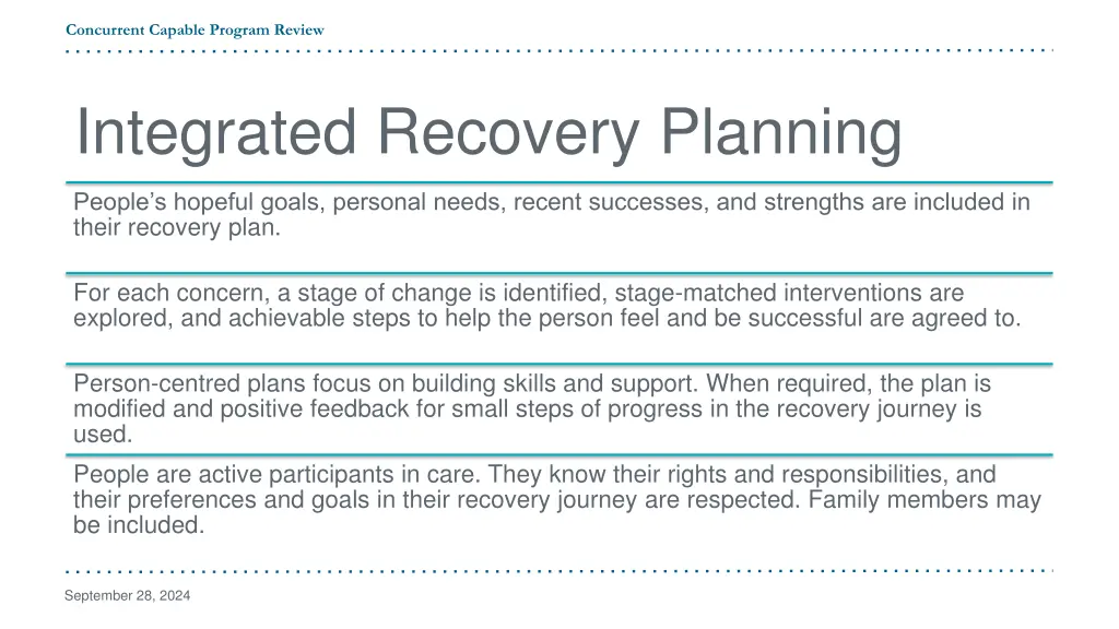 concurrent capable program review 14