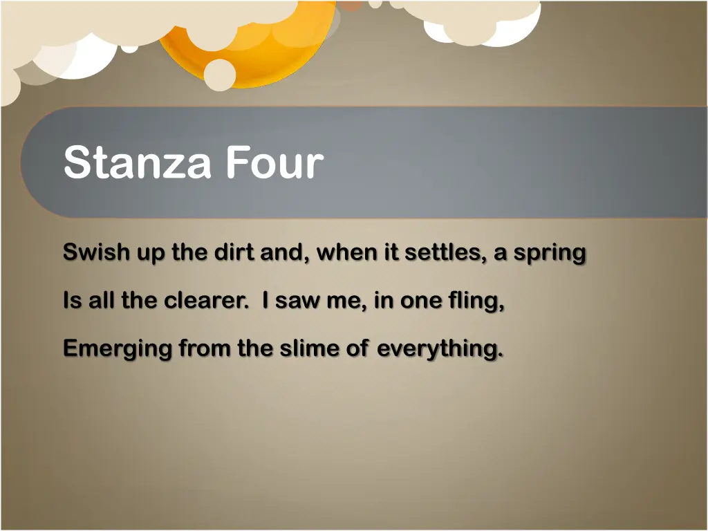 stanza four