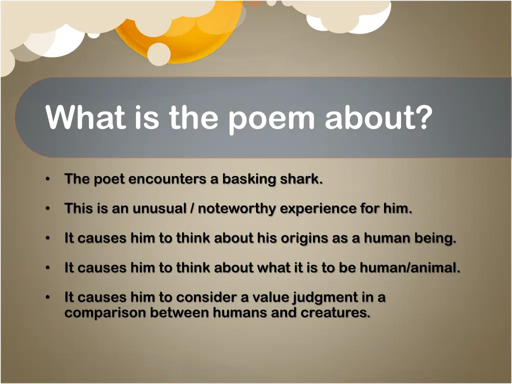 what is the poem about