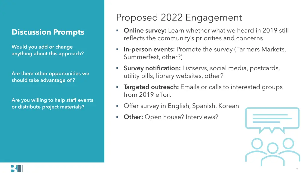 proposed 2022 engagement