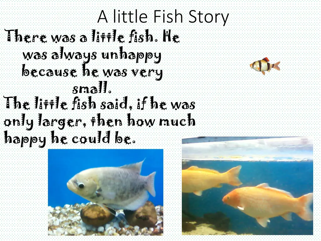 a little fish story