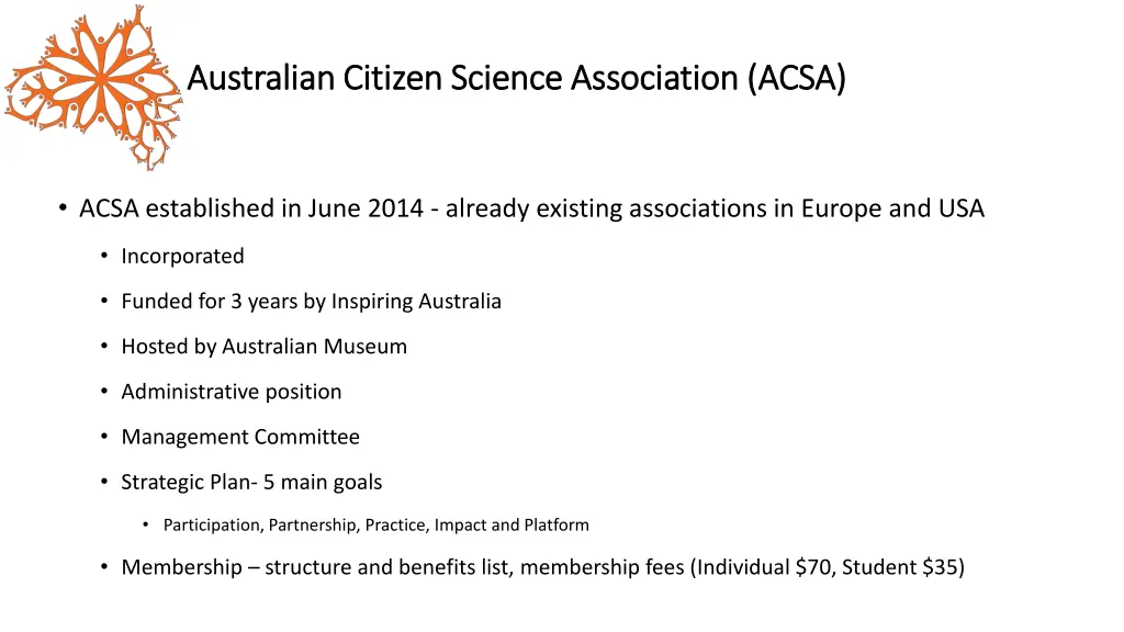 australian citizen science association acsa