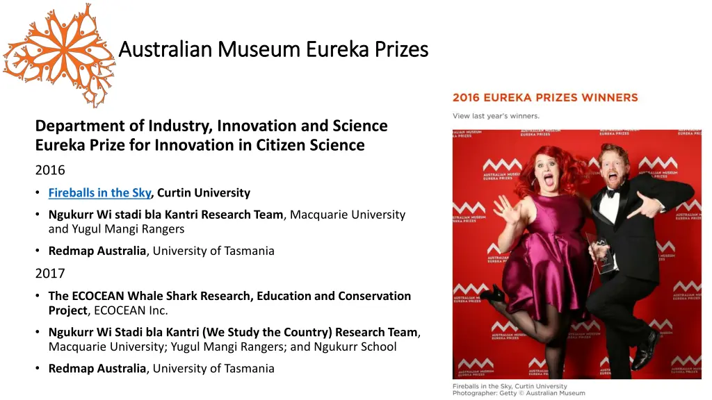 australian museum eureka prizes australian museum