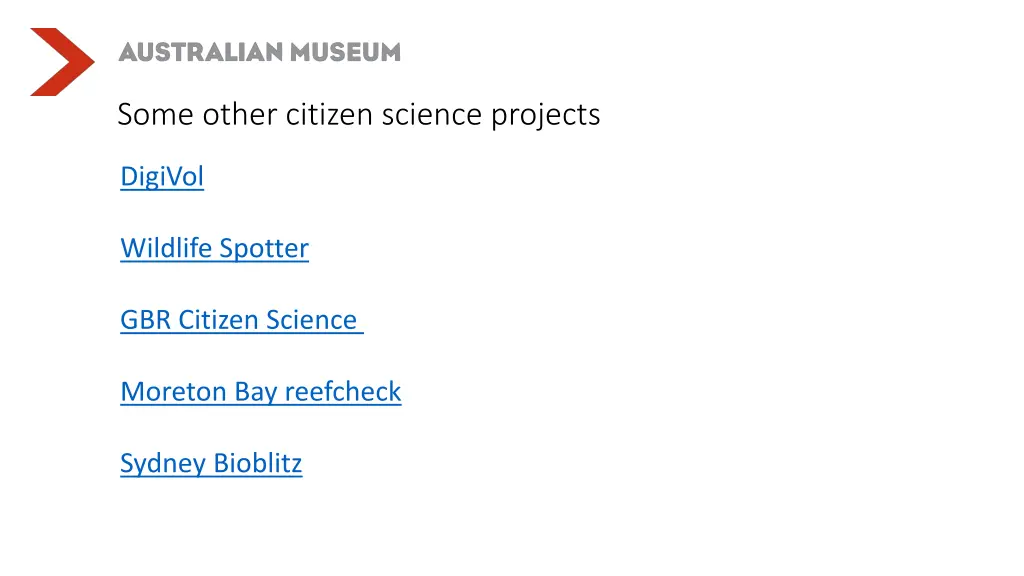 some other citizen science projects