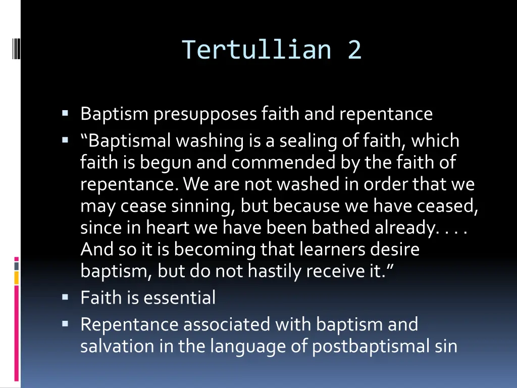 tertullian 2