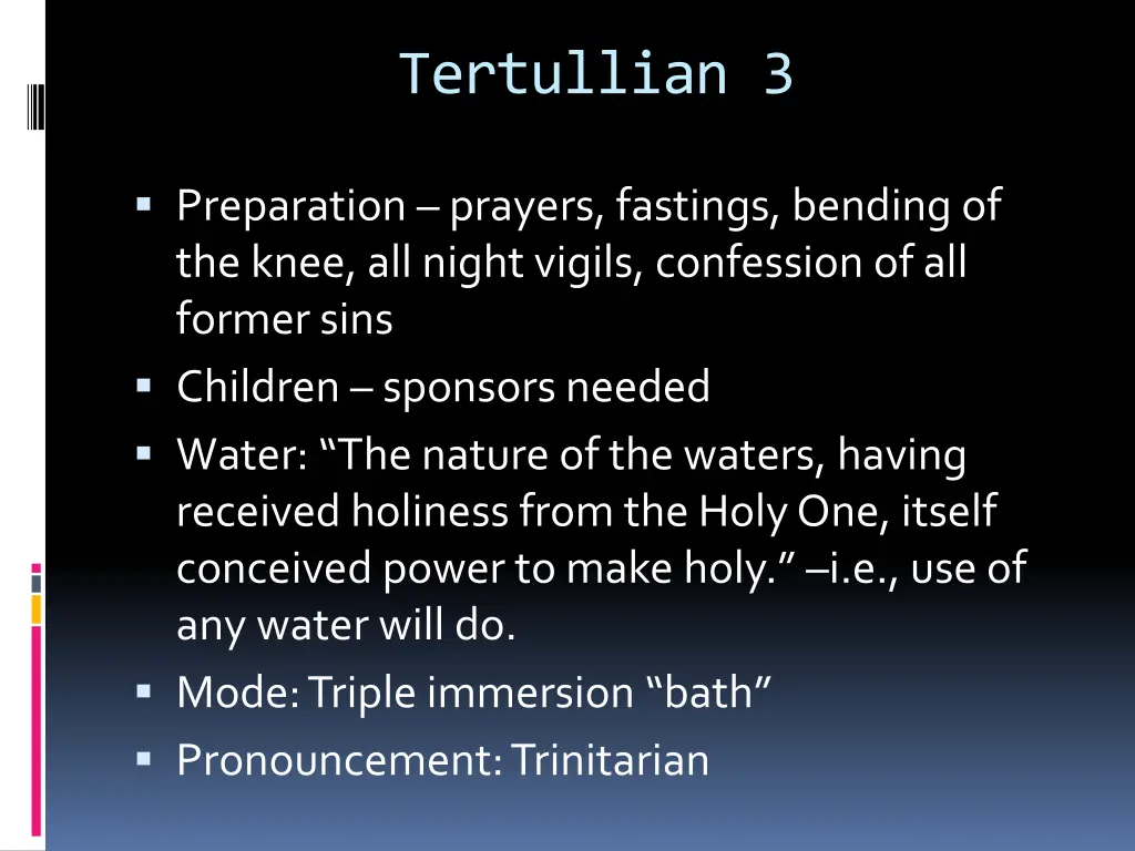 tertullian 3