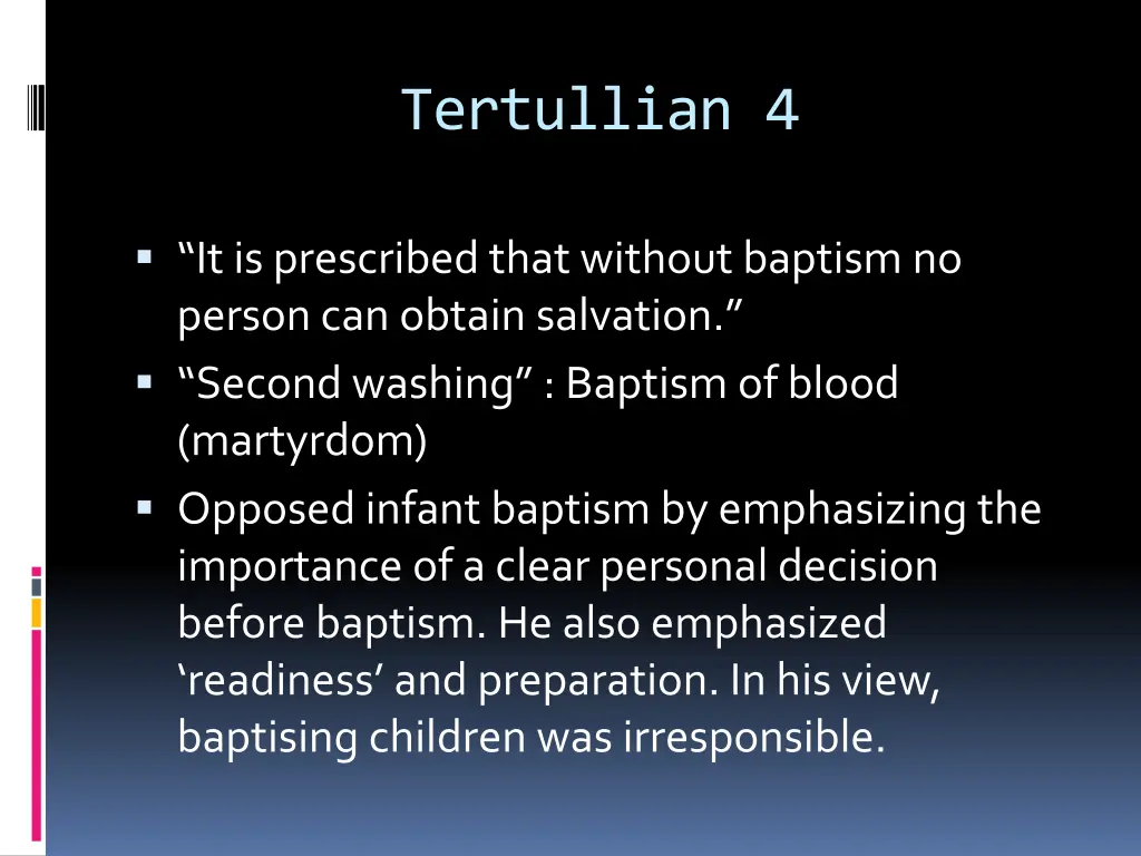 tertullian 4