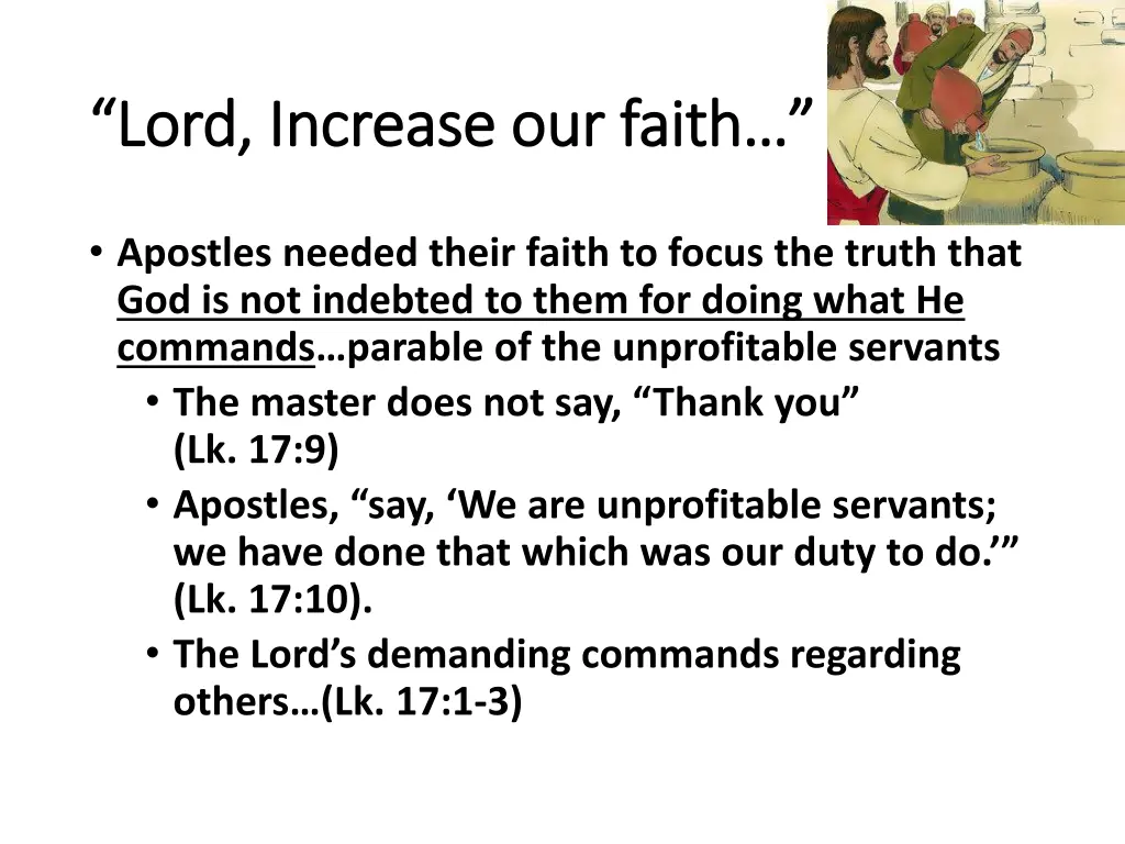 lord increase our faith lord increase our faith 4