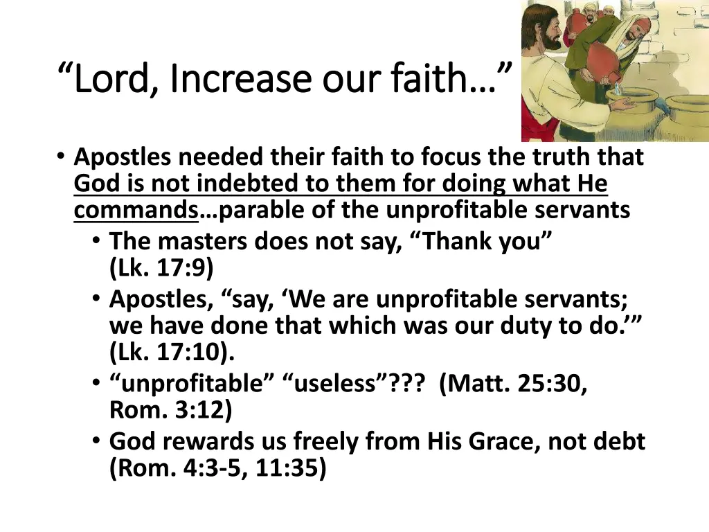 lord increase our faith lord increase our faith 6