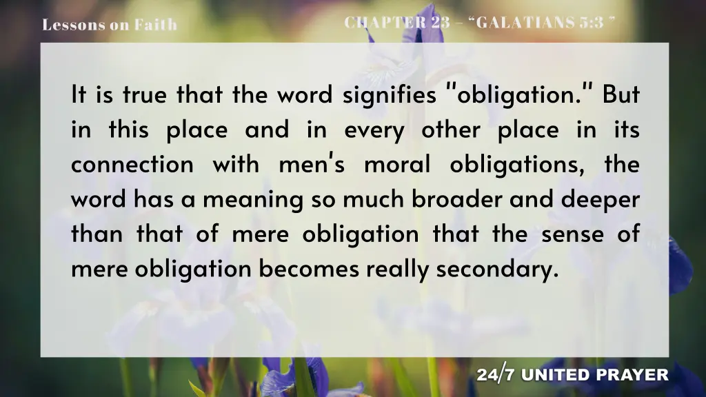 chapter 23 galatians 5 3 10