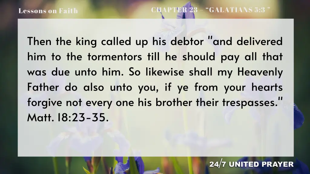 chapter 23 galatians 5 3 19