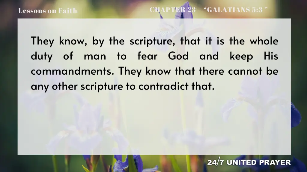 chapter 23 galatians 5 3 4