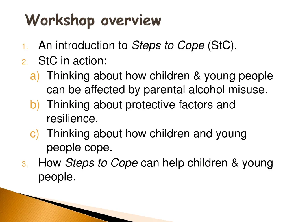 1 an introduction to steps to cope