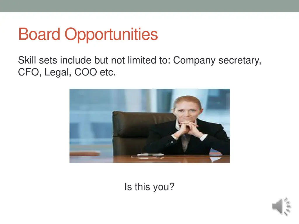 board opportunities