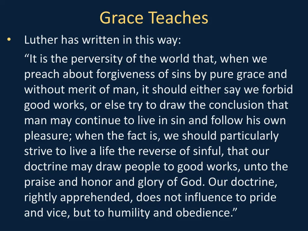 grace teaches 2