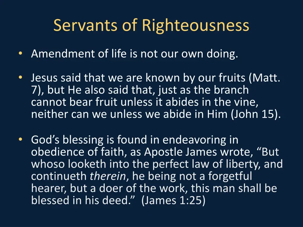 servants of righteousness 3