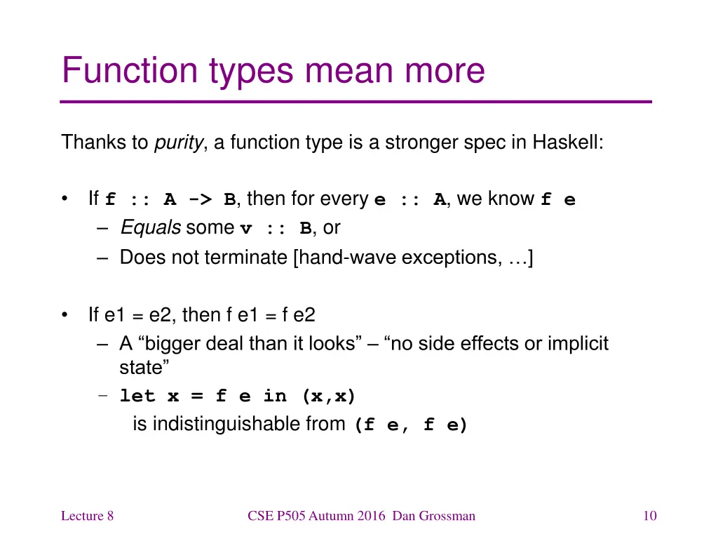 function types mean more