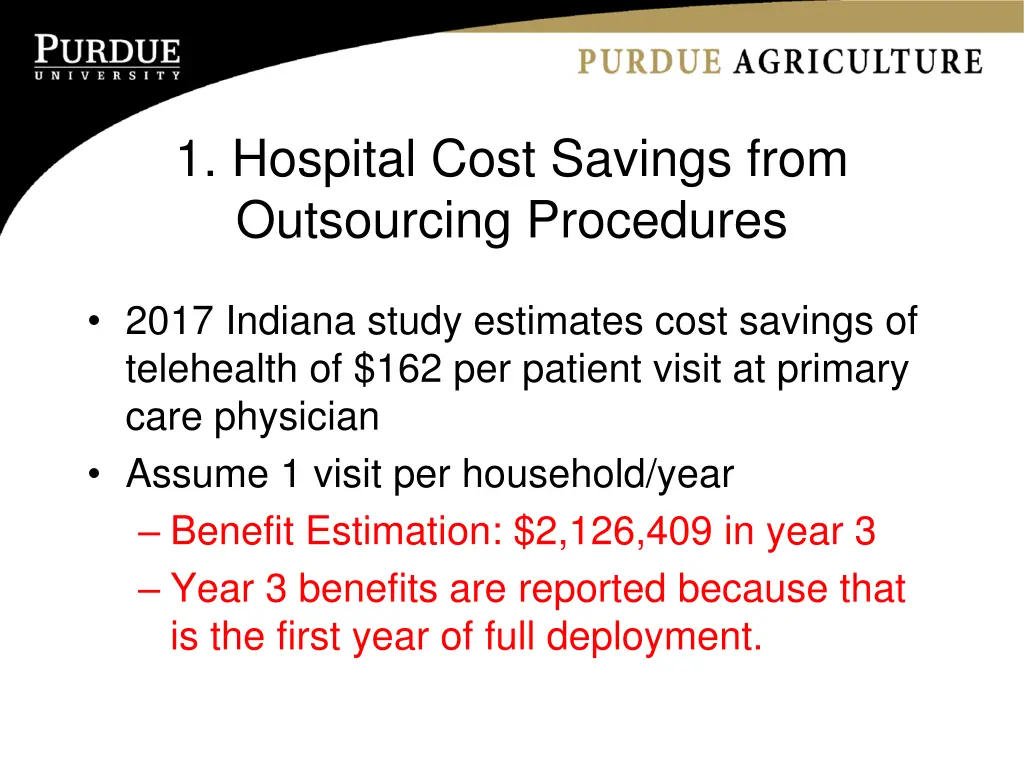 1 hospital cost savings from outsourcing