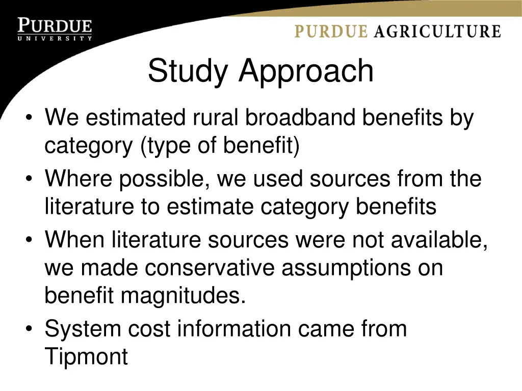 study approach