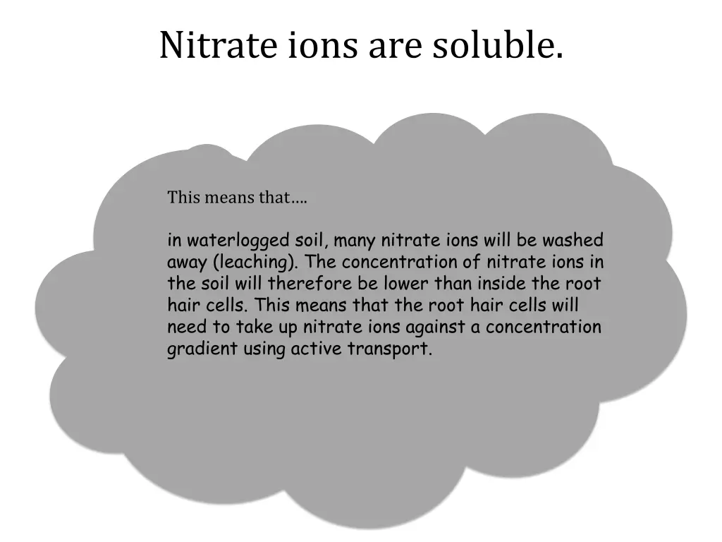 nitrate ions are soluble 1