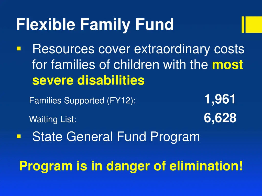 flexible family fund