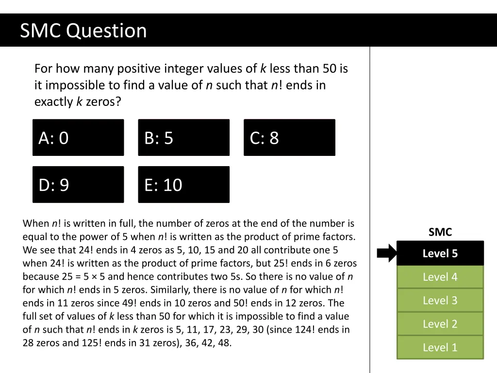 smc question