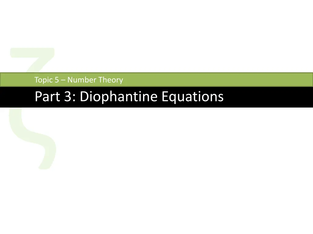 topic 5 number theory 6