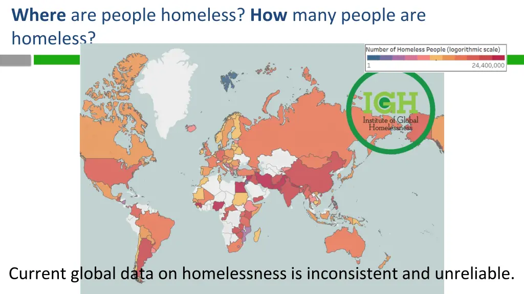 where are people homeless how many people