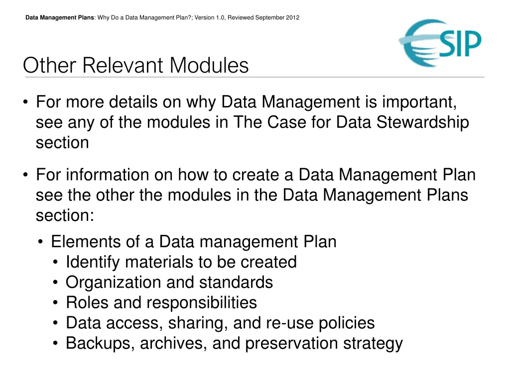 data management plans why do a data management 11