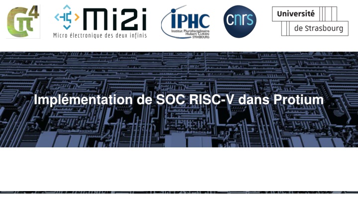 impl mentation de soc risc v dans protium