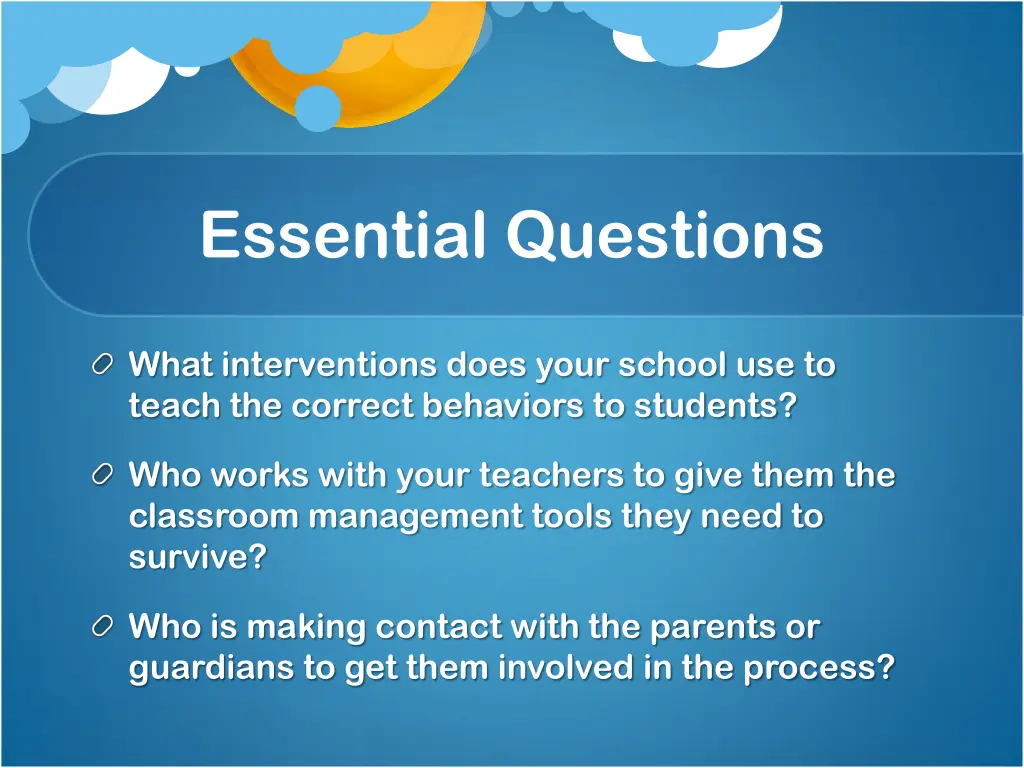 essential questions 1