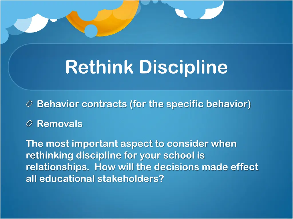 rethink discipline 2