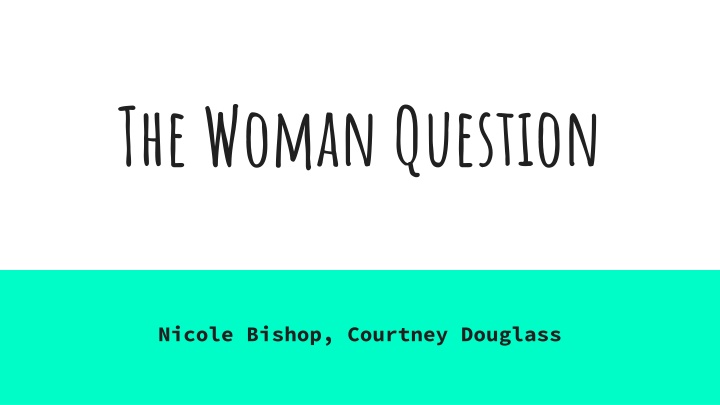 the woman question