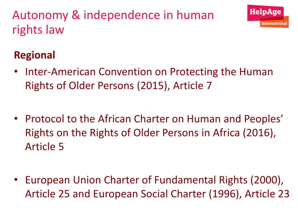 autonomy independence in human rights law 1