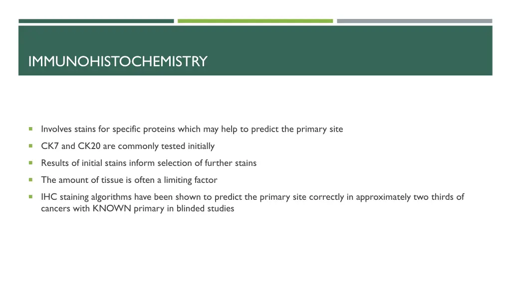 immunohistochemistry