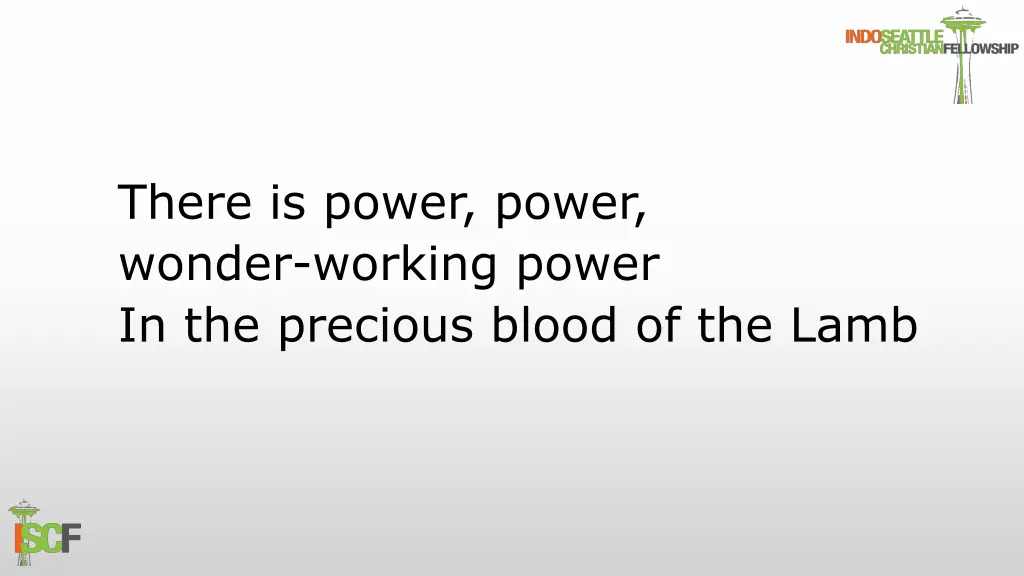 there is power power wonder working power 1