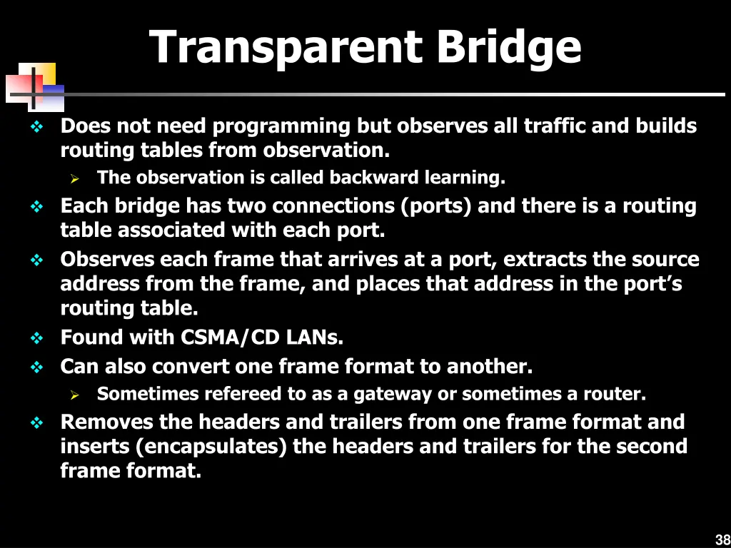 transparent bridge