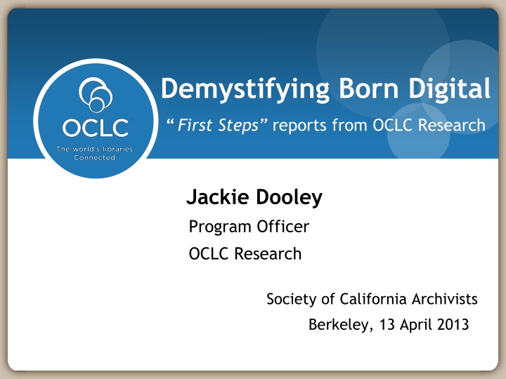 demystifying born digital